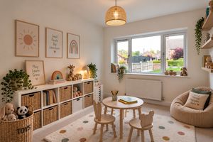 Office/Bedroom 5 staged as a Playroom- click for photo gallery